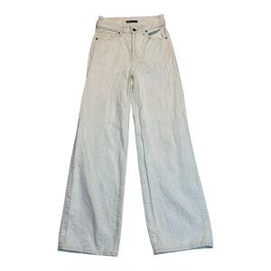 Levi's Made & Crafted Hip Hugger Jeans Cotton Hemp Blend Natural Beige Sz. 24